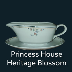 2 Piece Princess House Gravy Boat